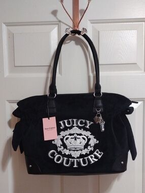 Juicy Couture Liquorice Falling For Juicy Large Tote 🆕
